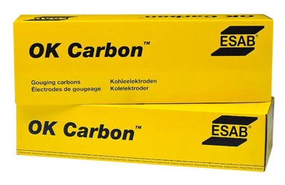 Электроды угольные OK Carbon DC pointed 4,8x305